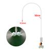 5pcs Hanging Anti-drip Spray Four-way Atomizing Nozzle Garden Hanging Anti-drip Nozzle 1/4" Barb Screw Connector