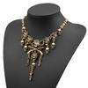 Vintage Piracka Czaszka Statement Naszyjnik Dla Kobiet 2026 Gotycki Punkowy Szkielet Choker Naszyjnik Collier Femme Biżuteria