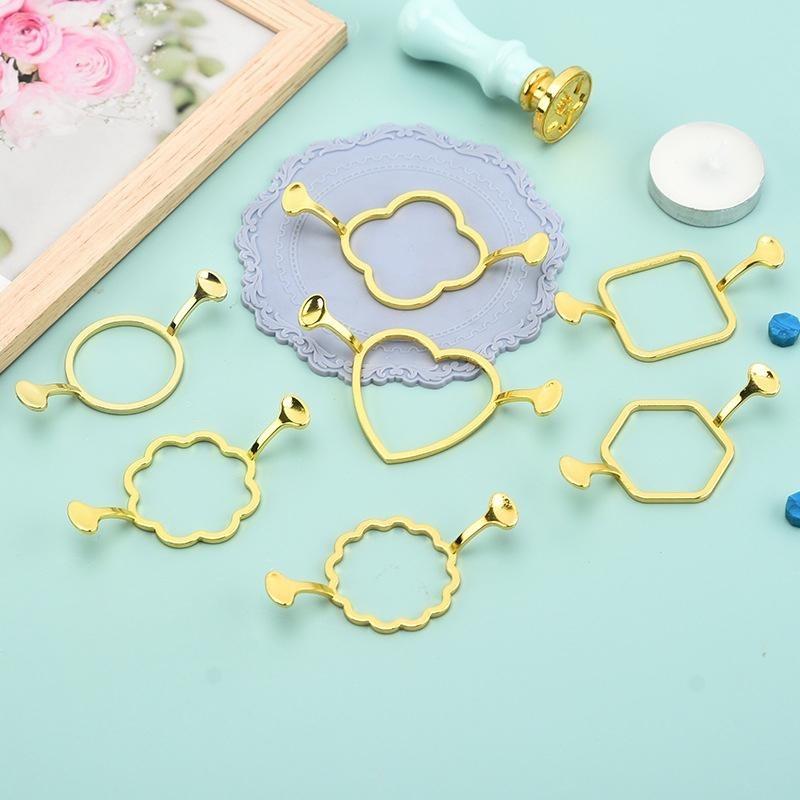 wax seal stamp craft supplies Wax seal Stamp Shape fixed Invitation Card Wedding seal Shape seal accessories