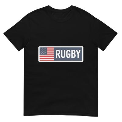 Usa Rugby American Flag Tshirt