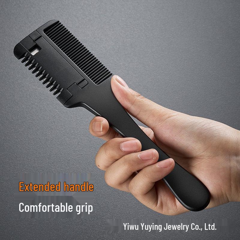 Dual-Use Hair Thinning Comb with Stainless Steel Blade
