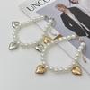 1/2/3Pcs Fashion Imitation Pearl Chain Anklet Bracelet For Women Bohemian Starfish Shell Millet Bead Ankle Chain Foot Jewelry
