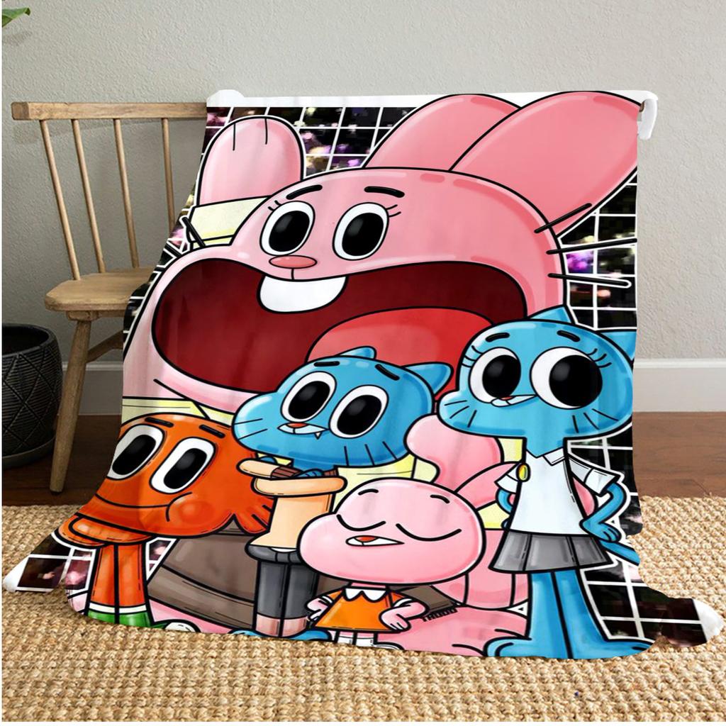 Friends Gumball Soft Comfortable All Seasons blanket Sofa Office Naps blanket Outdoor Travel throw Perfect Gift