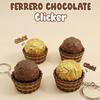 Chaveiro Fidget Spinner de Chocolate Ferrero 3D
