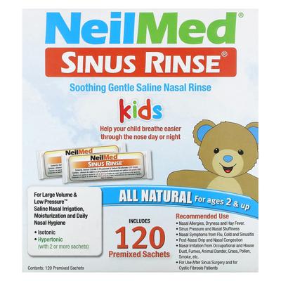 Kinder, Nasenspülung, Alter 2+, Vormischbeutel 120, 1,04 g (0.037Oz) Jeder