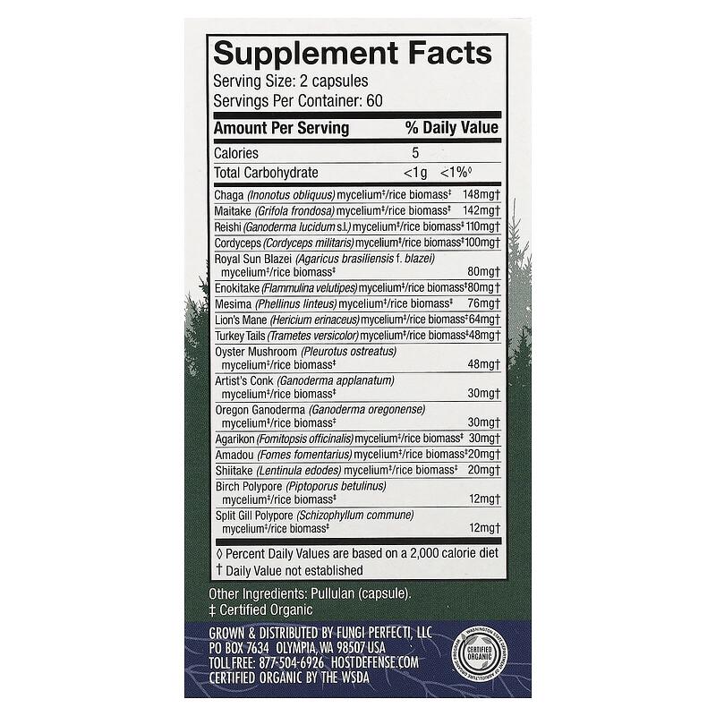 Mushrooms™, MyCommunity®, 120  Capsules