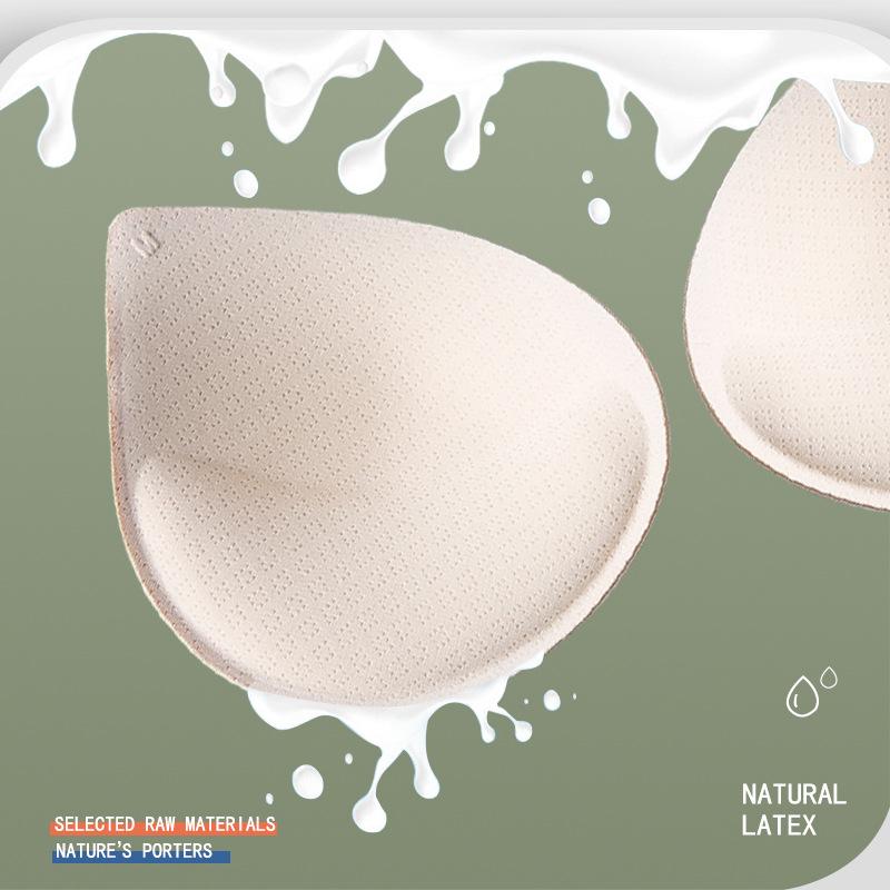 3cm Thick Sports Bra with Replaceable Teardrop Cup and Removable Breathable Latex Pad