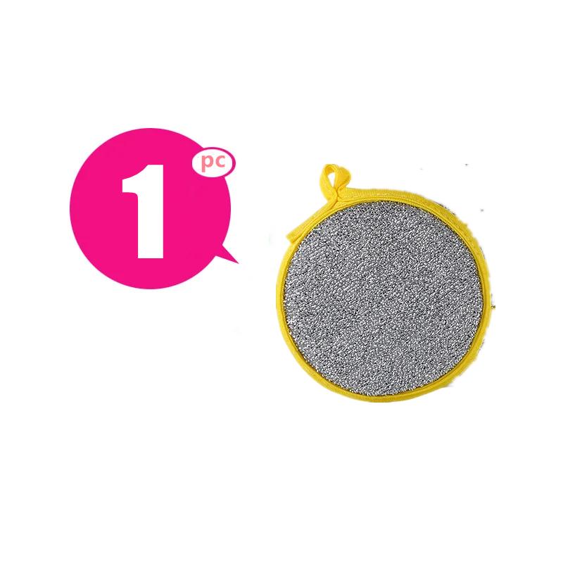 New 10-1PC Double Side Dishwashing Sponge Household Cleaning Tools Dish Brush Cleaning Supplies Pot and Dish Cleaning Sponges