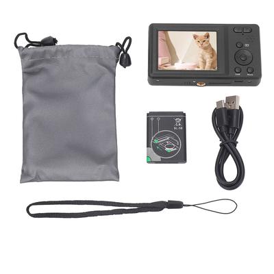 Digital Camera 68M 4K 2.7inch HD Display 16x Zoom Autofocus Anti Shake Multicolor Filter Compact