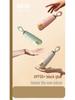 New Macaron Color Five-Fold Ultra-Light Sun Protection Compact Mini Umbrella with Buckle Handle