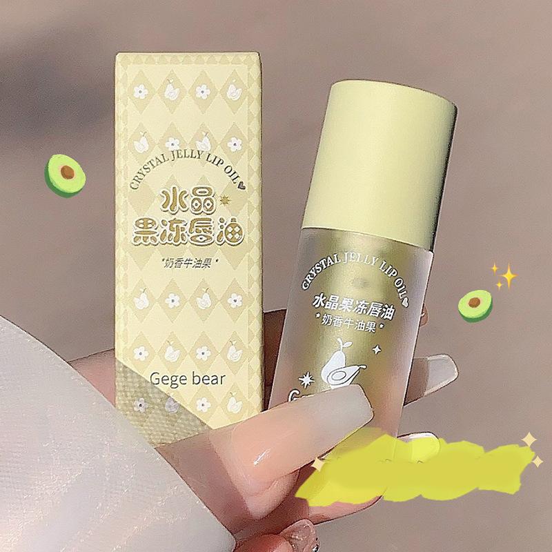 4g Crystal Jelly Lip Oil Hydrating Plumping Coat for Lipstick Lip Gloss