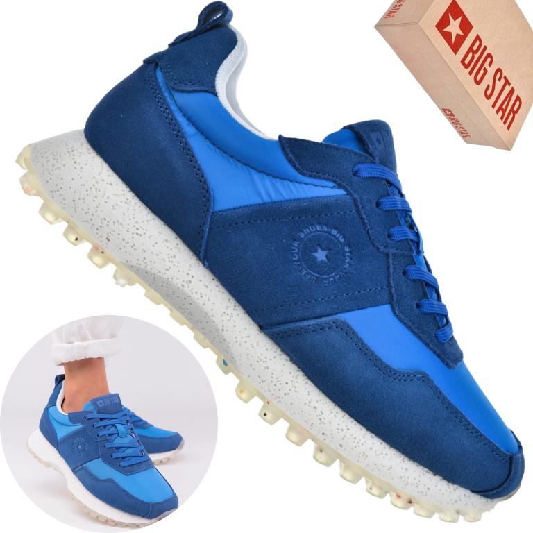 BIG star sneakers NN274542 blue women's sports shoes