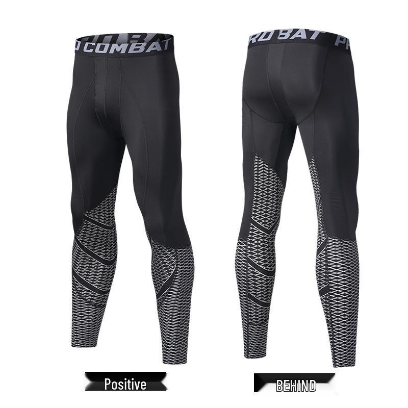 Men's Seven-Point Basketball Compression Tights - Quick-Drying Bodybuilding Pants 2025