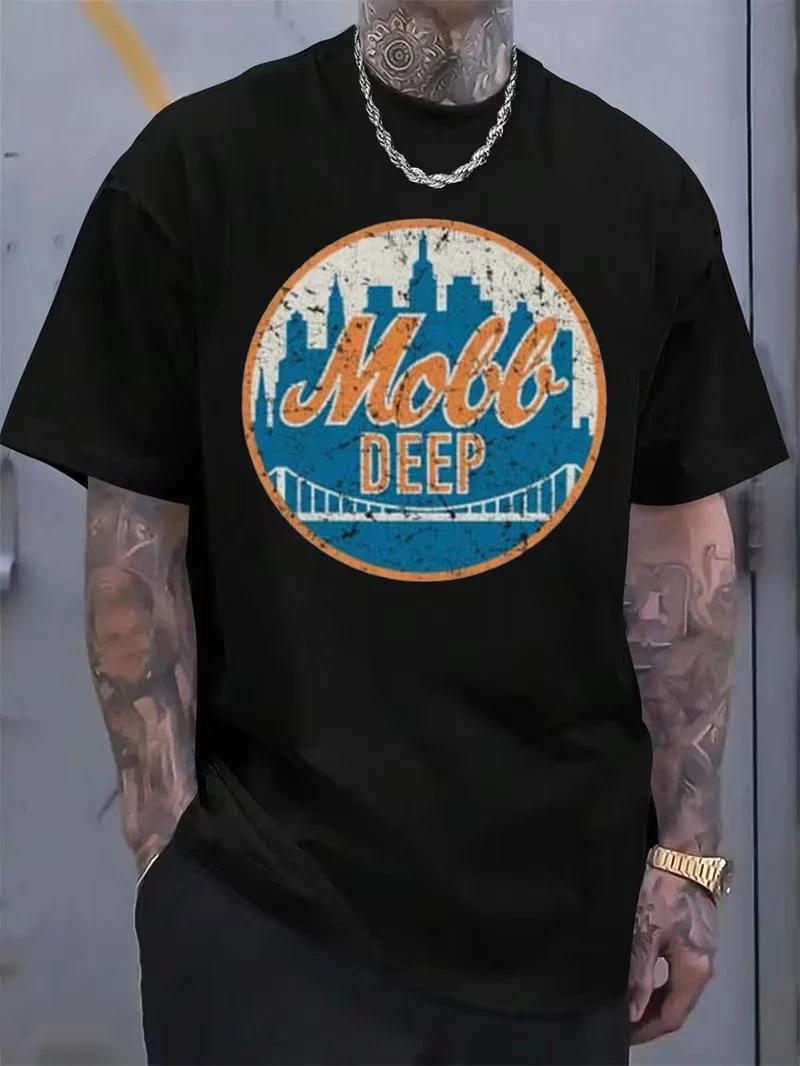 Vintage NYC Hip Hop Graphic T-Shirt Retro Streetwear Rap Style Tee XL
