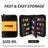 Multilayer Lure Storage Wallet Carrying Case Soft Lure Bag Fishing Lures Bag  Fishing Accessories