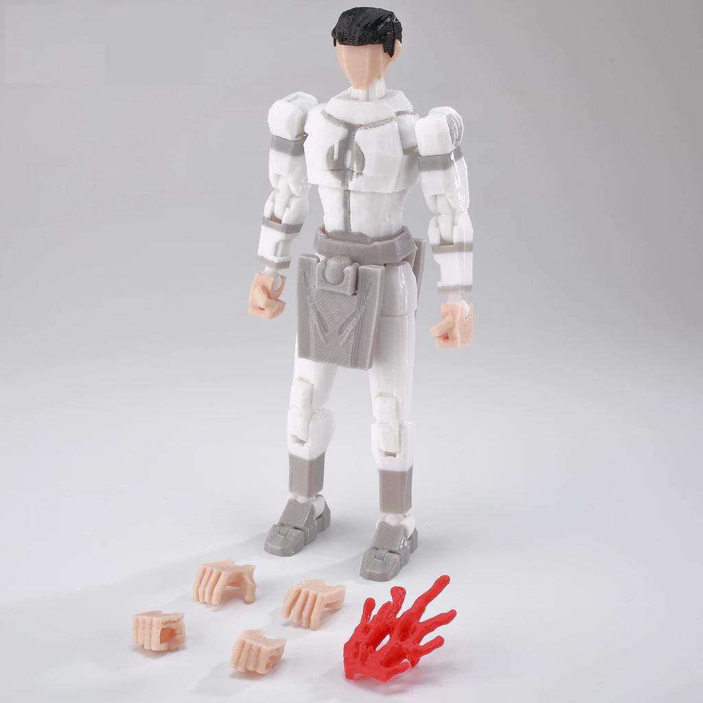 3D-Printed Articulated Action Figures Collectible Toys for Adults And Kids
