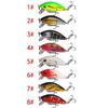 1PCS Minnow Fishing Lure 50mm 4.2g Hard Bait Jig Bait Carp Striped Bass Fishing Tackle Fishing Lure Carp Bait