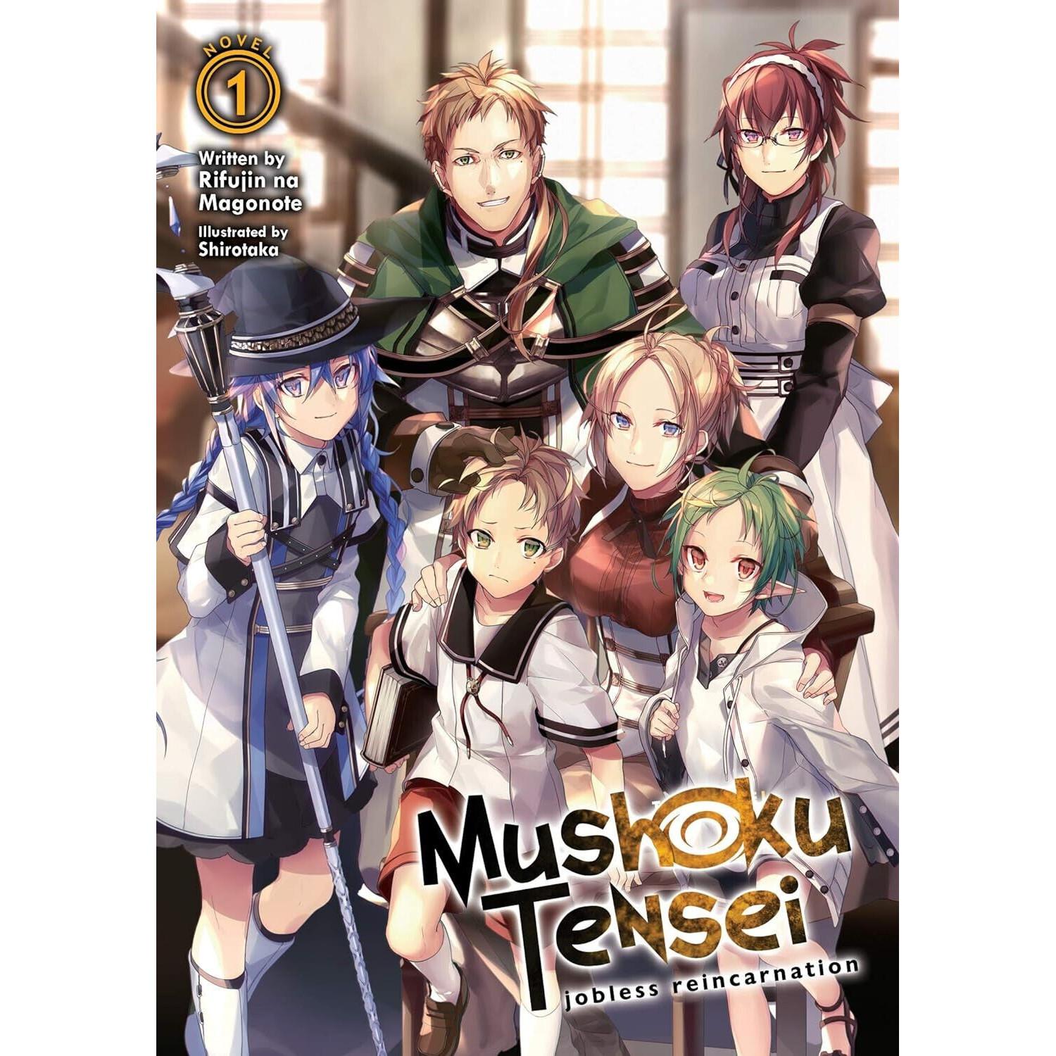 Mushoku Tensei Перерождение безработного Мягкая обложка us-1759 2%
