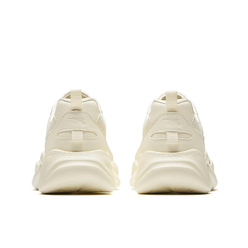 Anta Comfortable Versatile Fashion Non-Slip Breathable Wear-Resistant Low-Top Casual Shoes Women sneaker Light-Beige 922528817Q-3