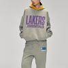 Fear of God Essentials Felpa Sportiva X NBA Lakers Grigio Melange Cemento/Canyon Uomo Top Grigio 192NB256405F
