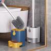 Ergonomic Long Handle WC Brush Durable Bristles Toilet Cleaning Brush  Shower Area