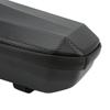 Sacoche de Scooter à Coque Dure 4L Imperméable Cuir Synthétique Sac de Guidon pour Vélo Pliant