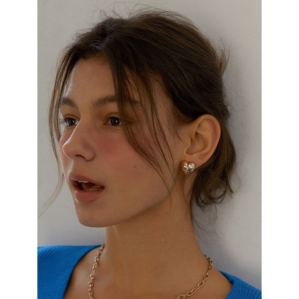 Bumpy Love Earrings (2 Sizes)