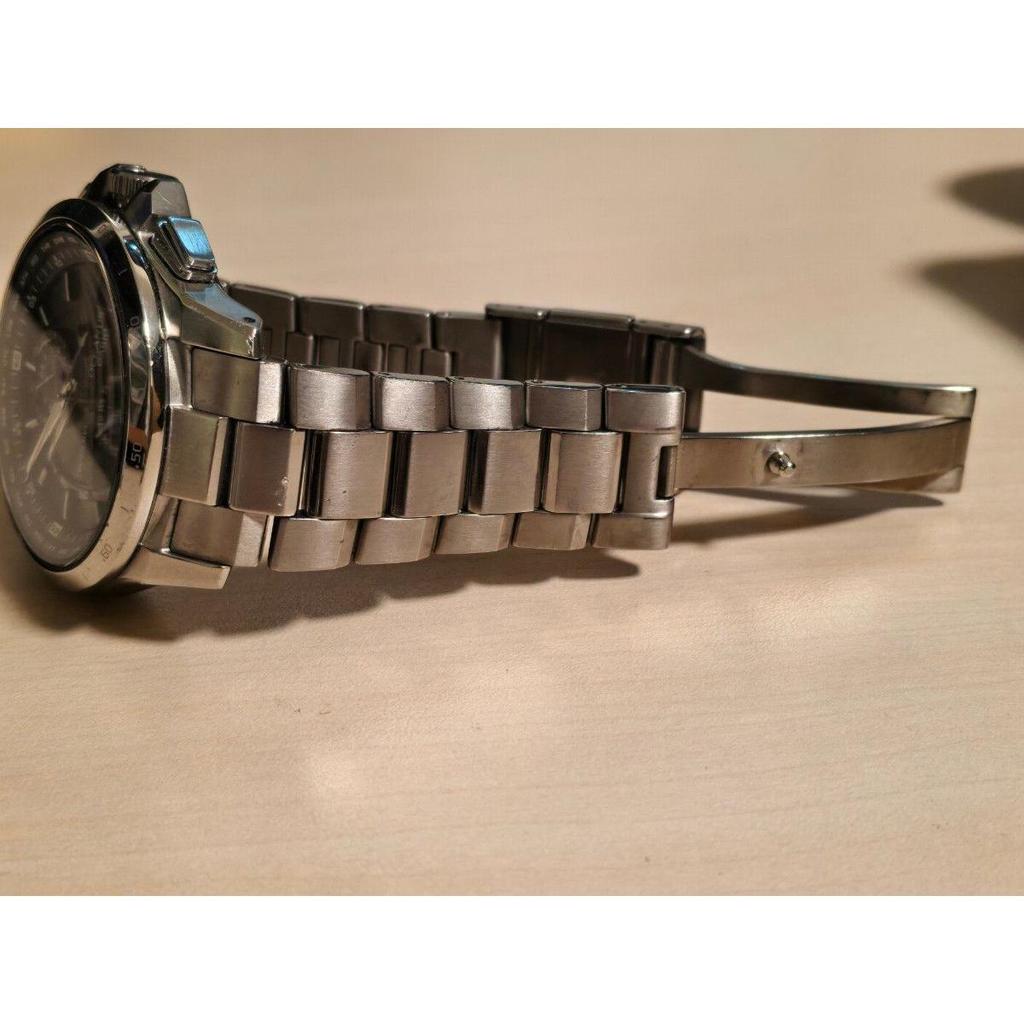 Used CASIO OCEANUS OCW-T-1010 WorKinglerdio-controlled Solar Watch