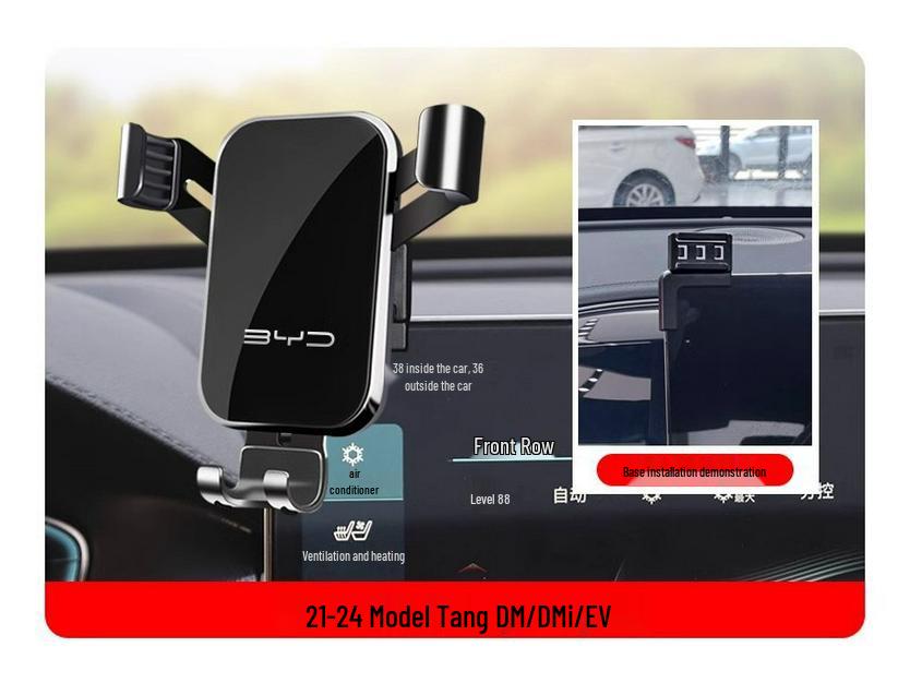 BYD Dolphin Qin Han EV Tang DMI Song Yuan PRO Car Phone Holder E5 Accessories