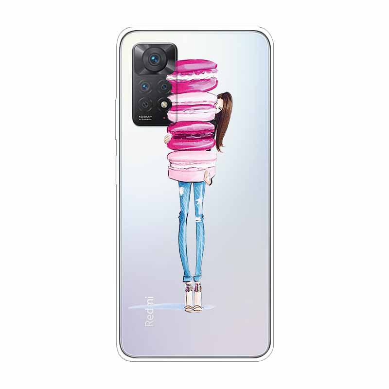 For Xiaomi Redmi Note 11 Pro 5G Case Transparent Soft TPU silicon Phone Cover For Xiaomi Redmi Note11 Pro 4G Case Clear Funda