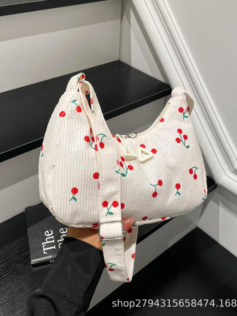 Borsa a Spalla Stampata Versatile da Donna: Design Trendy Quadrato Piccolo 2025