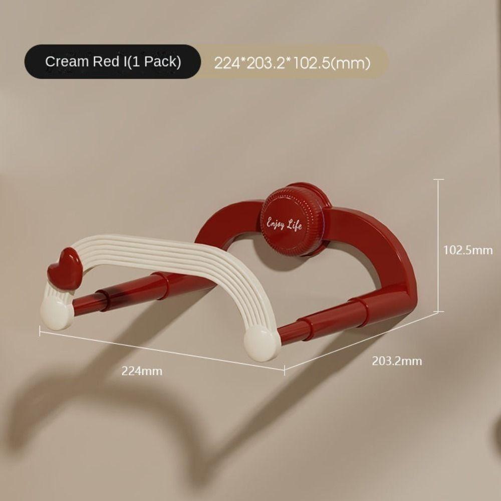 Hole-free Wall-Mounted Basin Storage Rack Multifunctional Bathroom Razor Hair Comb Toothbrush Rack Bathroom Supplies