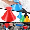1-4pc Car Snow Removal Shovel Car Window Windshield Magic Ice Scraper Winter Essential Snow Remover Deicer Cone Tool Oil Funnel