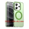 Magnetic Adsorption Wireless Charge Case For Redmi Note 14 4G Transparent Back Case Redmi Note 14 4G Case For Redmi Note 14 4G