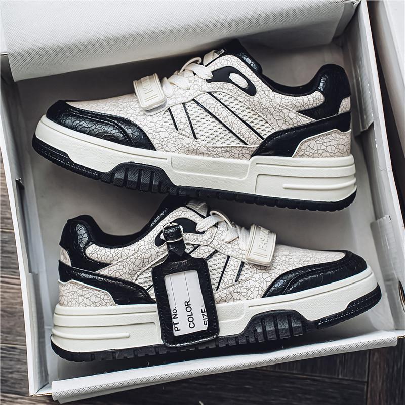 

Мужская обувь весна и осень 2024 года, новый модный бренд, студенческая спортивная и досуговая, универсальная, увеличивающая рост, нишевая, высокая, оригинальная обувь для доски 39