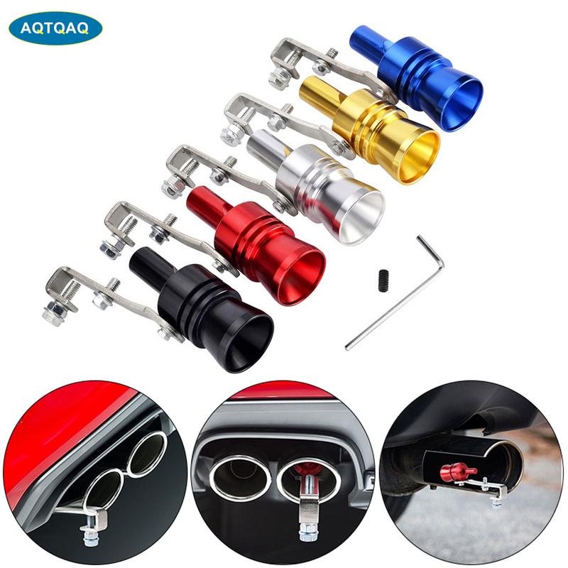 Univerzální hliníková píšťalka na výfukovou trubku s turbo zvukem, simulátor blow-off ventilu pro auto
