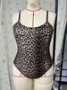 Leopard Print Sleeveless Women's Jumpsuit Romper - Sexy, Fashionable, Casual