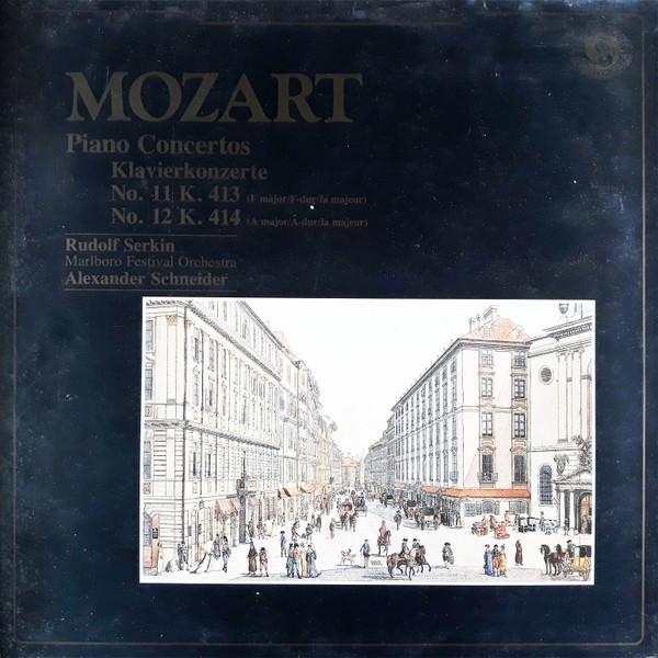 

LP Record WOLFGANG AMADEUS MOZART RUDOLF SE Piano Concertos No. 11 K. 413 No. MP39765 CBS Masterworks 1985 UK Classical Used