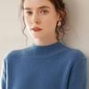 Women's Half-High Collar Thickened Cashmere Sweater - Autumn/Winter Style