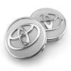 56/60mm Car Wheel Center Hub Cap Badge Dust-proof Covers Emblem Sticker for Toyota Yaris Hilux Corolla Avensis Prius Auris Rav4