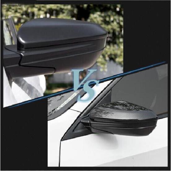 For 2016-20 Honda Civic 10th Gen Carbon Fiber Look Side Mirror Cover Cover Trim