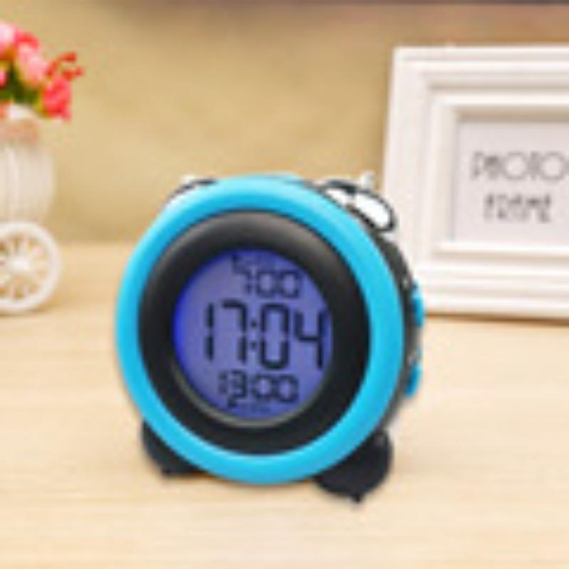 

New Color Screen Electronic Clock Multi Group Alarm Clock Ringtone Clock