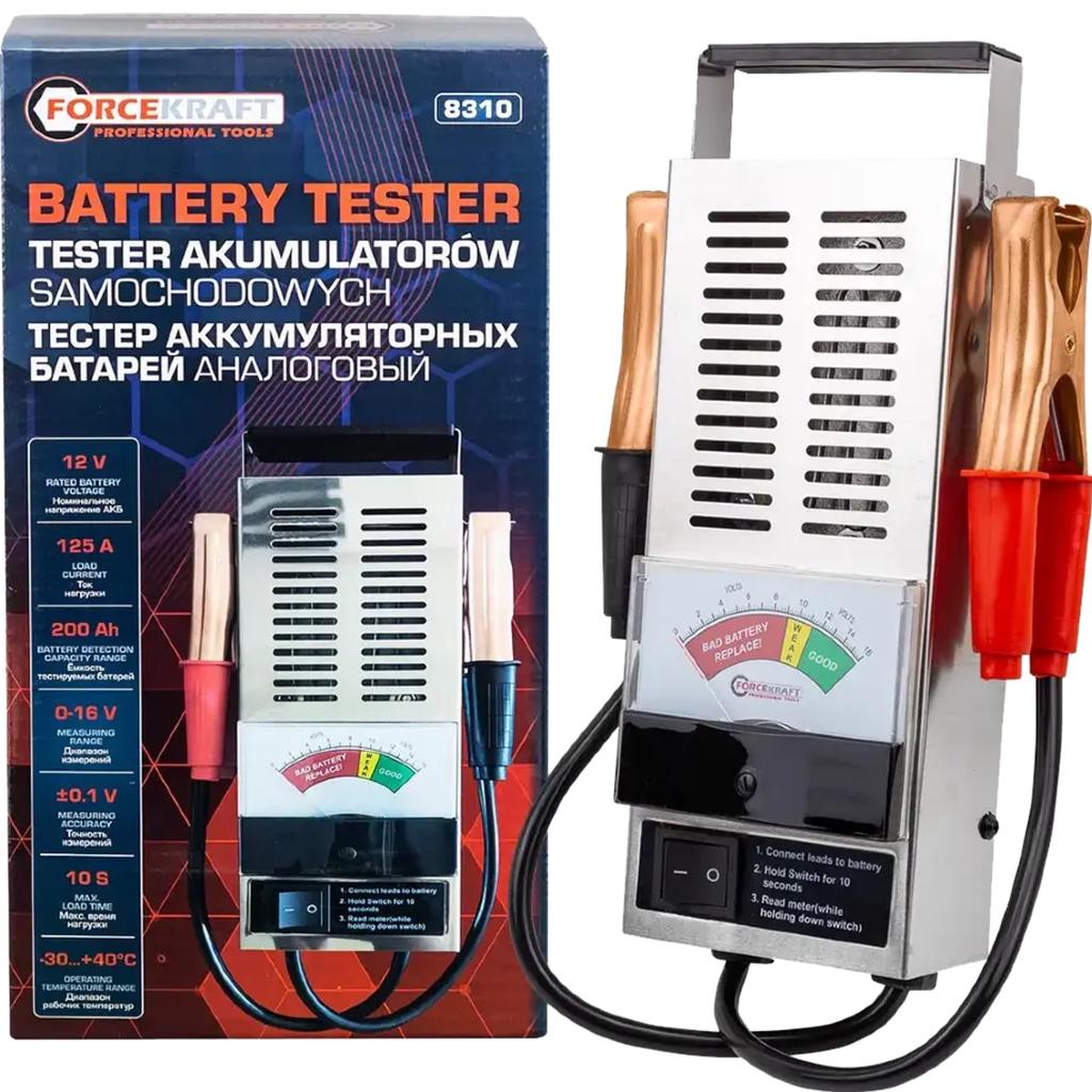 Forcekraft 12V Battery Charge Status Tester