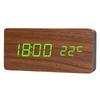Creative Sound-Activated Wooden Clock - Multifunctional Home & Student Gift