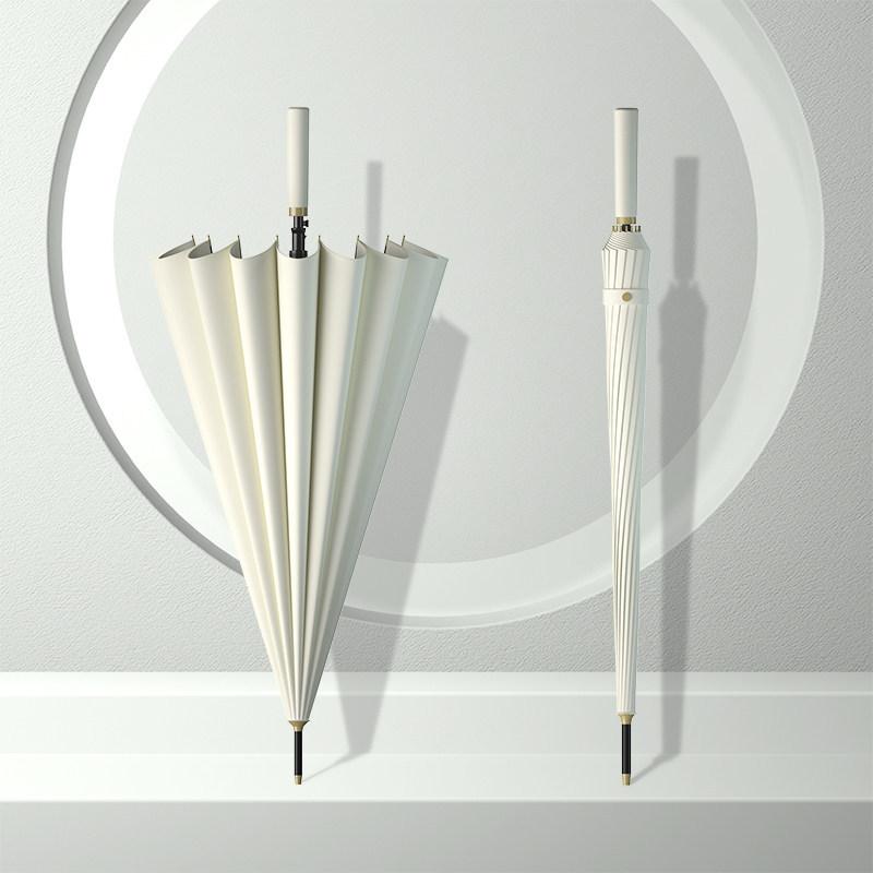 Long-handled Wind-resistant and Riot-proof Umbrella, Weather and Rain Dual-purpose, Strong and Durable, Thickened and Reinforced, Strong 11-bone