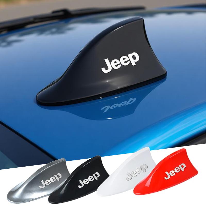 Car External Shark Fin Antenna for Jeep Grand Cherokee Wrangler Renegade Compass Patriot Radio Signal Aerial Accessories AJU1