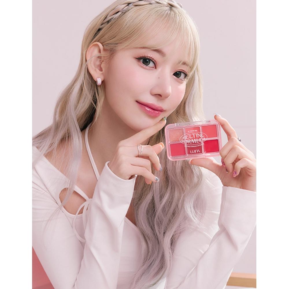 Палитра губных помад Luna Melting Formula №1 Clear Red 10,2 г