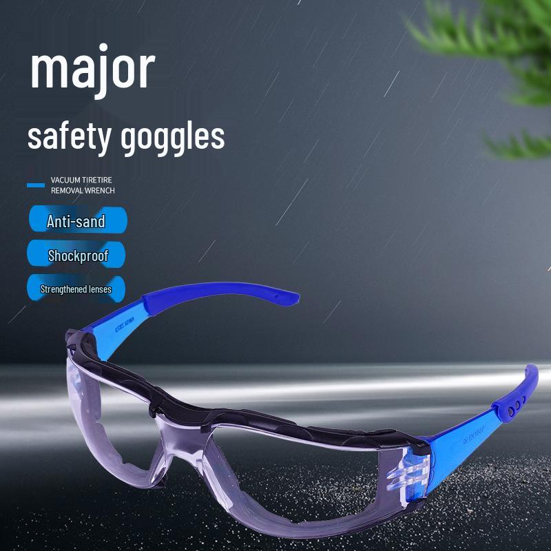 Industrial Multi-Functional Anti-Fog Goggles: Scratch & Impact Resistant, Protective Anti-Splash Glasses