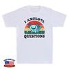 Ich Axolotl Fragen Shirt Lustiges Axolotl Laufender Fisch Eidechse Retro Herren T-Shirt
