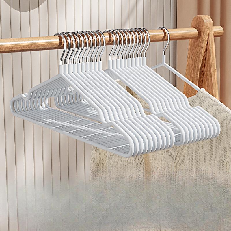Plastic Clothes Hangers for Home Use Leaving No Trace and Being Anti-slip Thickened and Thickened Clothes Drying